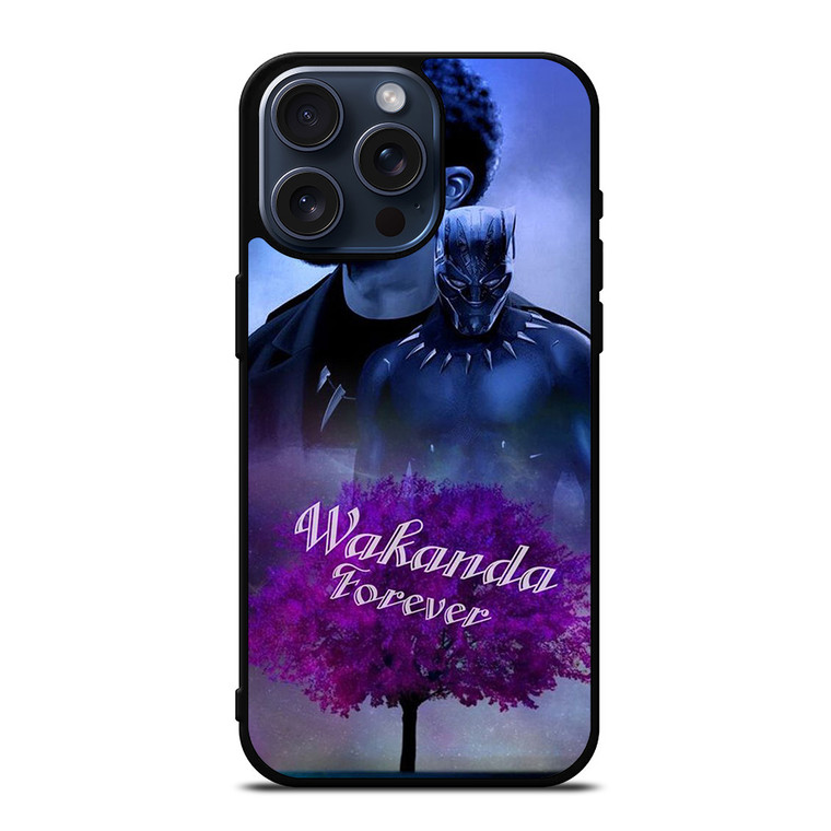 BLACK PANTHER CHADWICK BOSEMAN IN MEMORIAM iPhone 15 Pro Max Case iPhone 15 Pro Max Case Cover