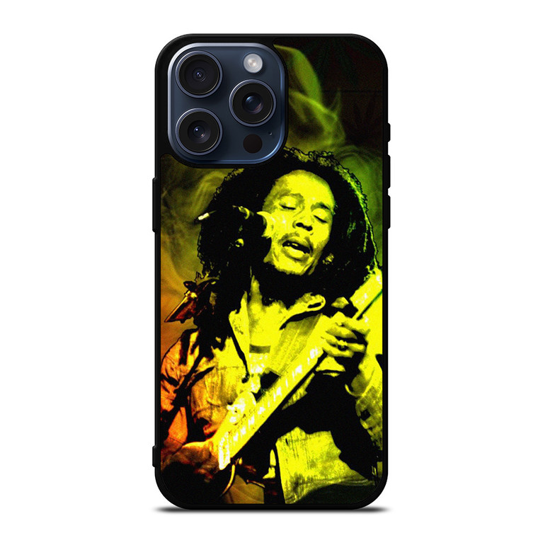BOB MARLEY REGGAE KING iPhone 15 Pro Max Case iPhone 15 Pro Max Case Cover