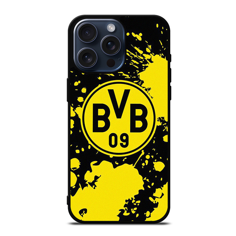 BORUSSIA DORTMUND SPLASH LOGO iPhone 15 Pro Max Case iPhone 15 Pro Max Case Cover
