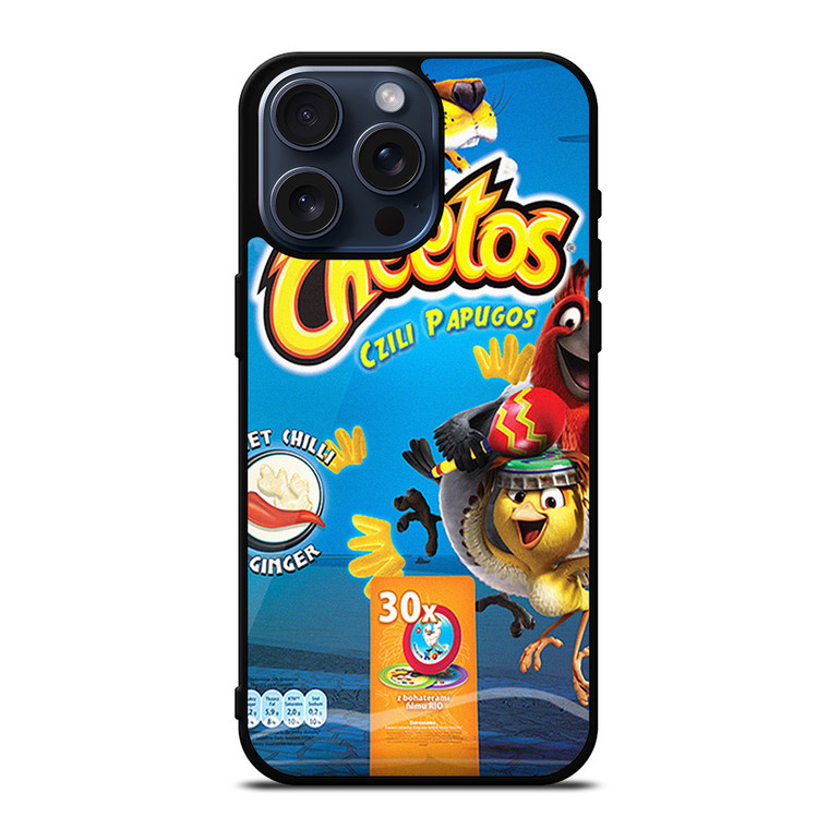 CHEETOS FLAMIN HOT CHILI PAPUOGOS iPhone 15 Pro Max Case iPhone 15 Pro Max Case Cover