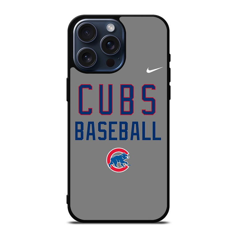 CHICAGO CUBS BASEBALL NIKE MLB iPhone 15 Pro Max Case iPhone 15 Pro Max Case Cover