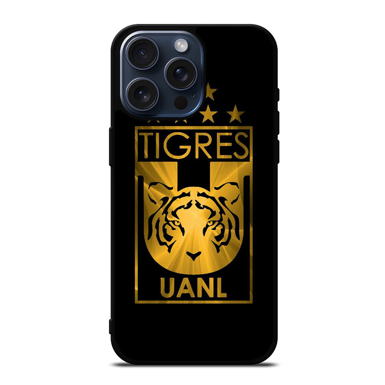 CLUB FOOTBALL TIGRES UANL GOLD iPhone 15 Pro Max Case iPhone 15 Pro Max Case Cover