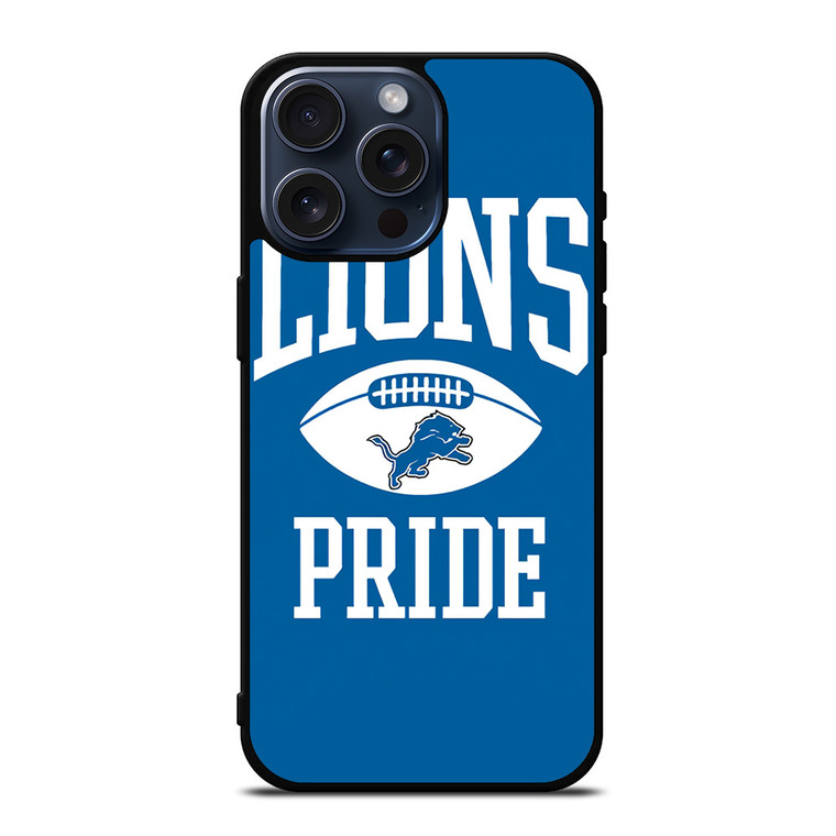 DETROIT LIONS FOOTBALL NFL  iPhone 15 Pro Max Case Cover