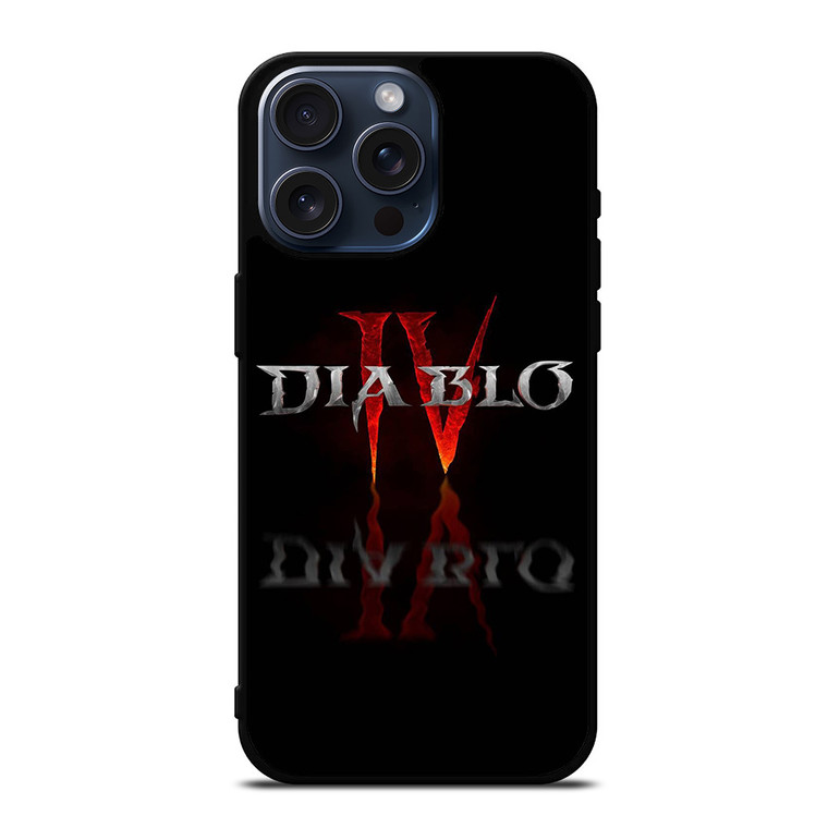 DIABLO GAMES SIGN  iPhone 15 Pro Max Case Cover