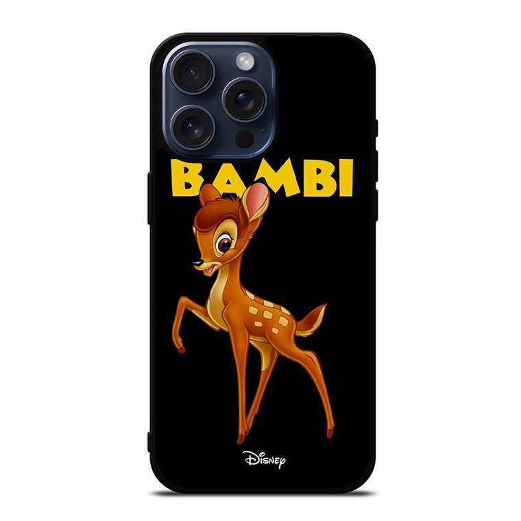 DISNEY BAMBI CARTOON  iPhone 15 Pro Max Case Cover