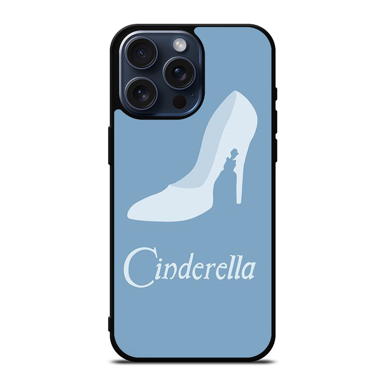 DISNEY CINDERELLA GLASS SLIPPER VECTOR  iPhone 15 Pro Max Case Cover