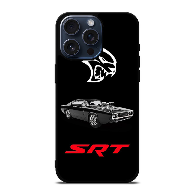 DODGE CHARGER DOMINIC TORETTO DEMON  iPhone 15 Pro Max Case Cover