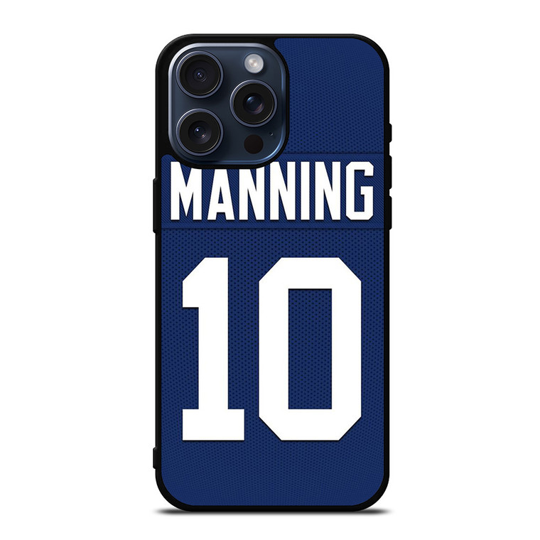 ELI NELSON MANNING NEW YORK GIANTS FOOTBALL  iPhone 15 Pro Max Case Cover
