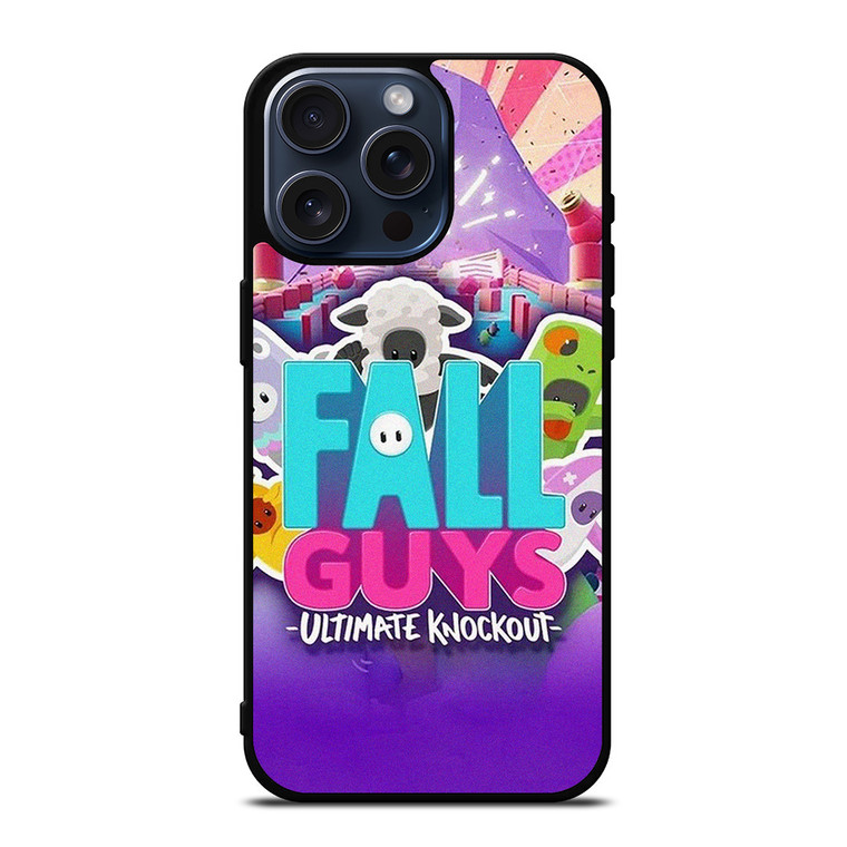 FALL GUYS ULTIMATE KNOCKOUT GAMES LOGO  iPhone 15 Pro Max Case Cover