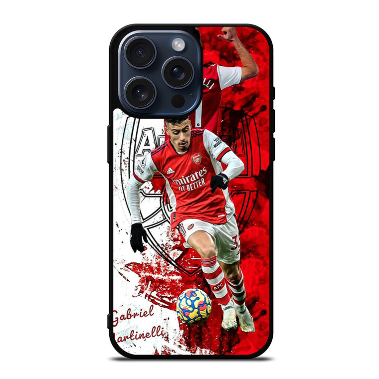 GABRIEL MARTINELLI ARSENAL FC  iPhone 15 Pro Max Case Cover