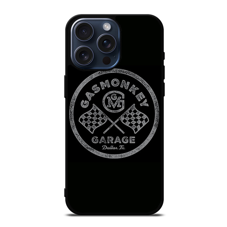 GAS MONKEY GARAGE BADGE  iPhone 15 Pro Max Case Cover