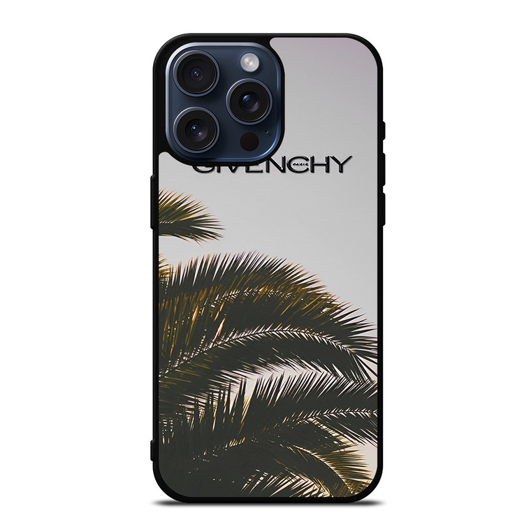 GIVENCHY PARIS PALM TREE  iPhone 15 Pro Max Case Cover