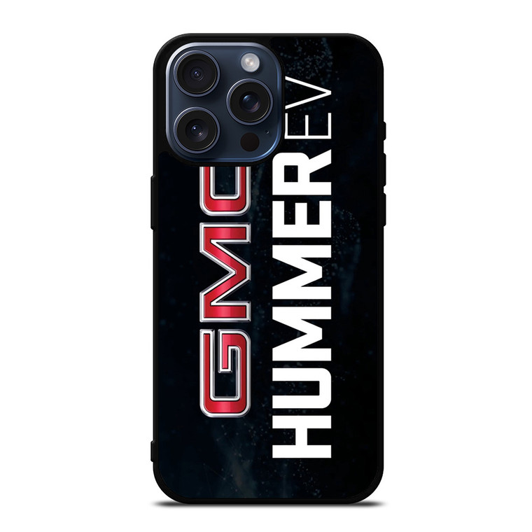 GMC GENERAL MOTORS HUMMER EV LOGO  iPhone 15 Pro Max Case Cover