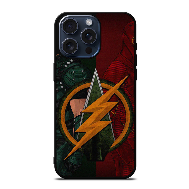 GREEN ARROW THE FLASH DC COMICS  iPhone 15 Pro Max Case Cover
