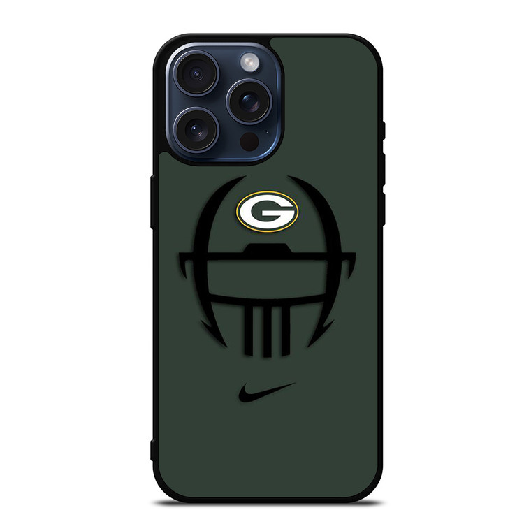 GREEN BAY PACKERS FOOTBALL NIKE SYMBOL  iPhone 15 Pro Max Case Cover
