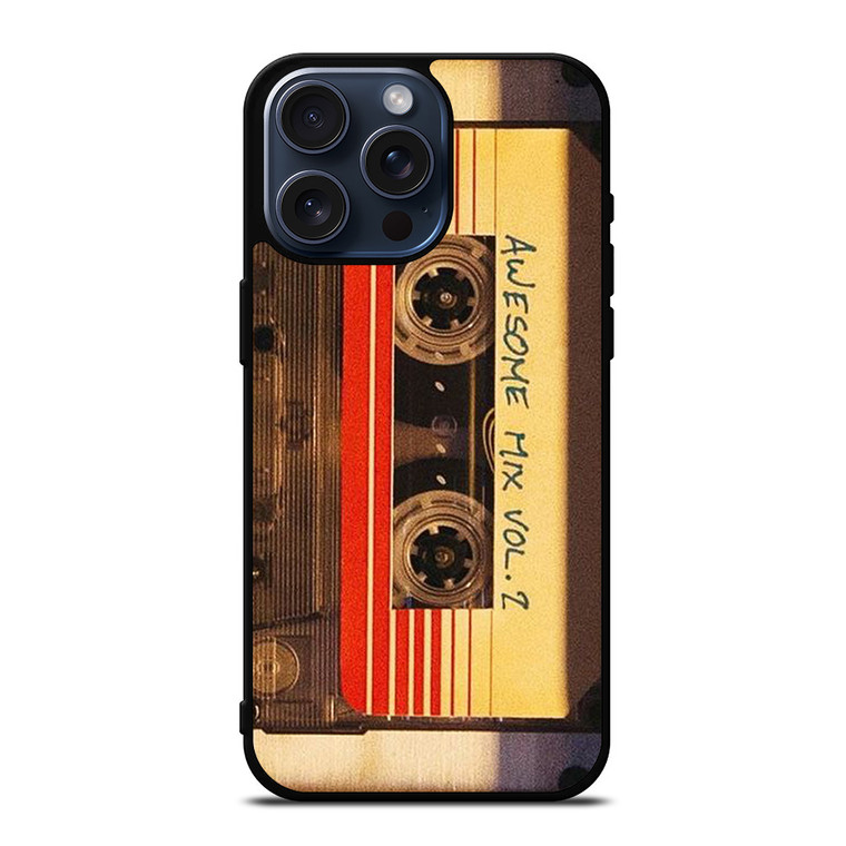 GUARDIANS OF THE GALAXY AWESOME MIX VOL 2  iPhone 15 Pro Max Case Cover