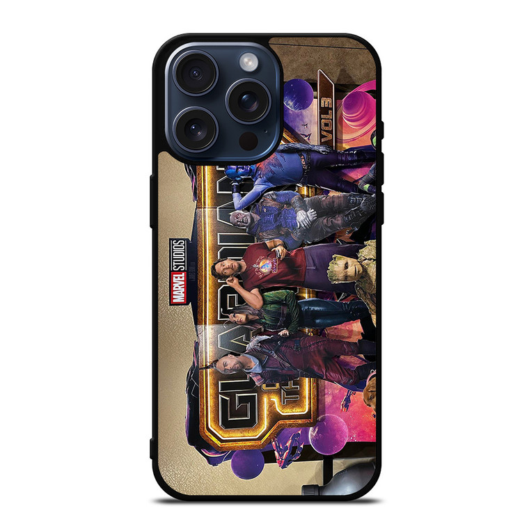 GUARDIANS OF THE GALAXY VOLUME 3 MARVEL POSTER  iPhone 15 Pro Max Case Cover