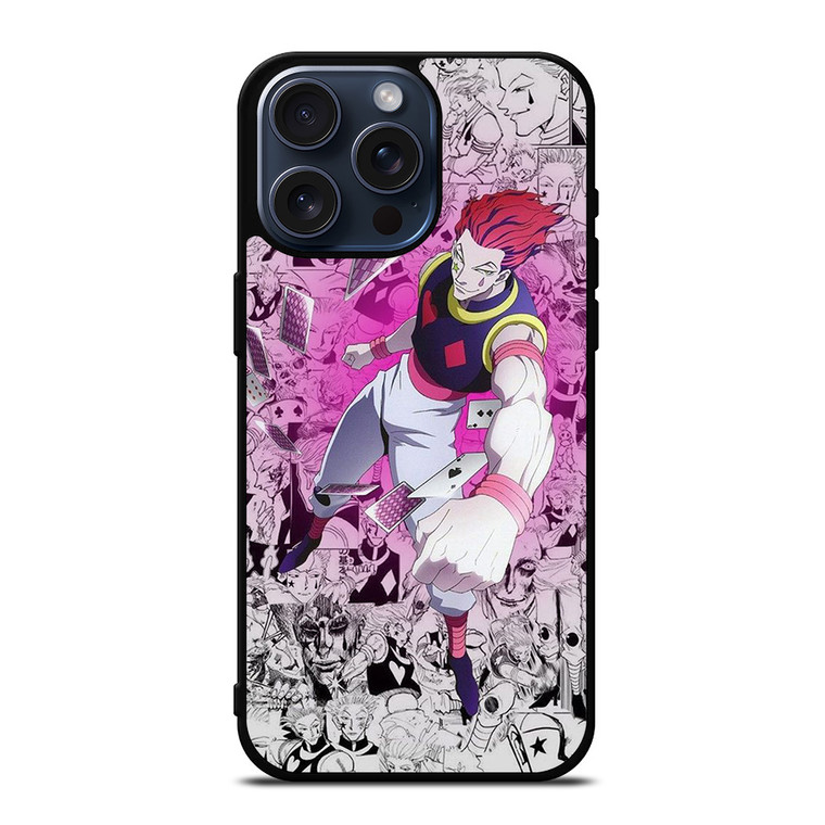 HISOKA HUNTER X HUNTER MANGA ART  iPhone 15 Pro Max Case Cover