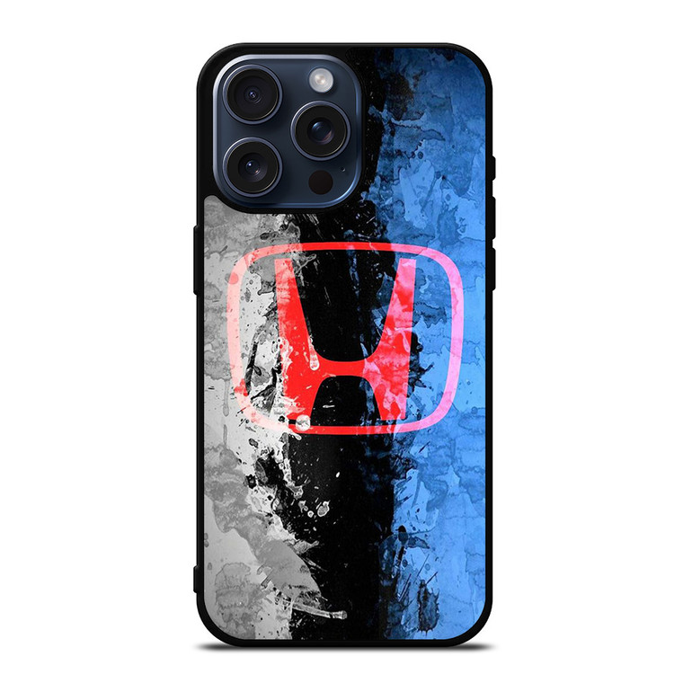 HONDA BRUSHED LOGO  iPhone 15 Pro Max Case Cover