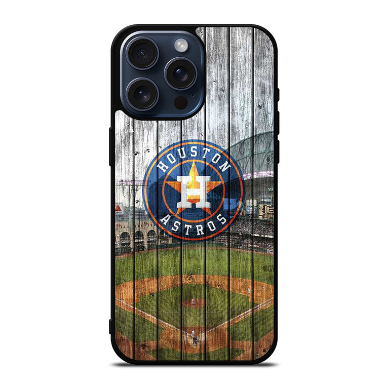 HOUSTON ASTROS ARENA WOOD LOGO  iPhone 15 Pro Max Case Cover