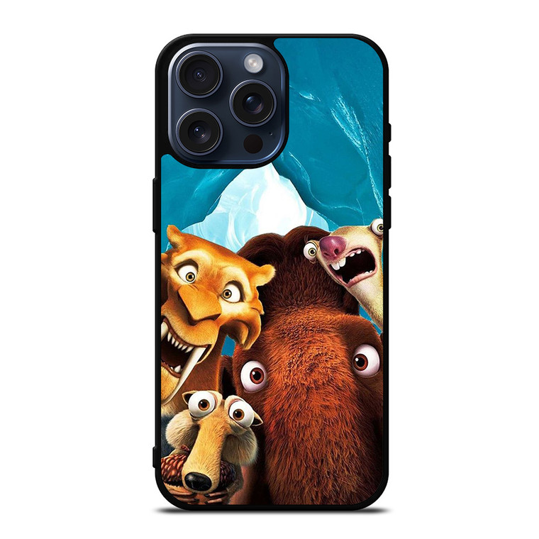 ICE AGE CARTOON ALL iPhone 15 Pro Max Case Cover