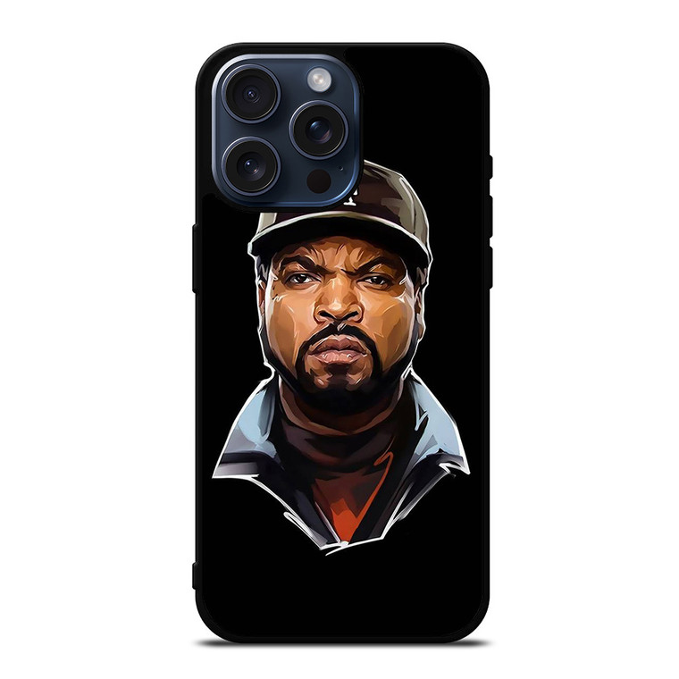 ICE CUBE RAPPER LOS ANGELES DODGERS iPhone 15 Pro Max Case Cover