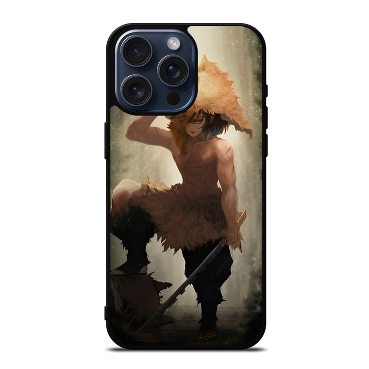 INOSUKE HASHIBIRA DEMON SLAYER ANIME iPhone 15 Pro Max Case Cover