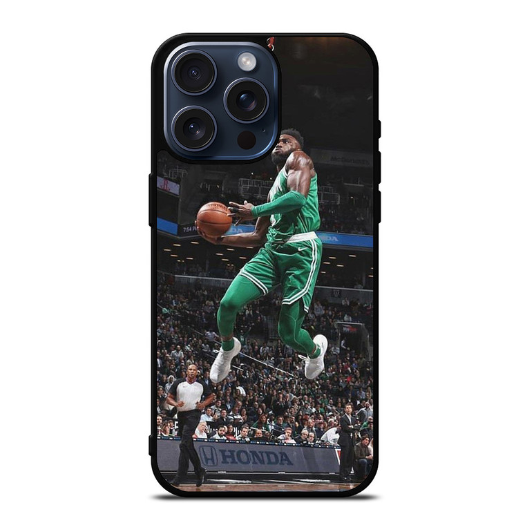 JAYLEN BROWN DUNK BOSTON CELTICS iPhone 15 Pro Max Case Cover