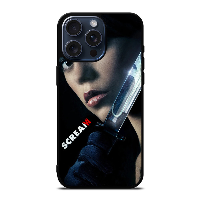 JENNA ORTEGA TARA CARPENTER SCREAM VI iPhone 15 Pro Max Case Cover