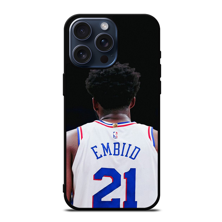 JOEL EMBIID NBA PHILADELPHIA 76ERS iPhone 15 Pro Max Case Cover