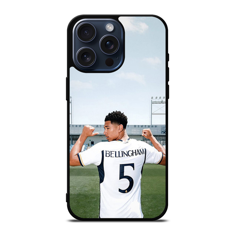 JUDE BELLINGHAM REAL MADRID FC iPhone 15 Pro Max Case Cover