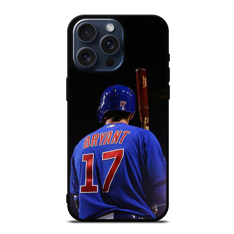 KRIS BRYANT CHICAGO CUBS MLB iPhone 15 Pro Max Case Cover