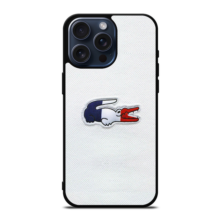 LACOSTE FRANCE iPhone 15 Pro Max Case Cover