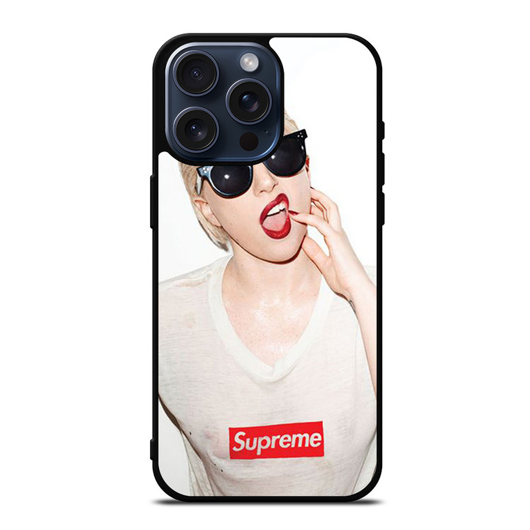 LADY GAGA SUPREME iPhone 15 Pro Max Case Cover