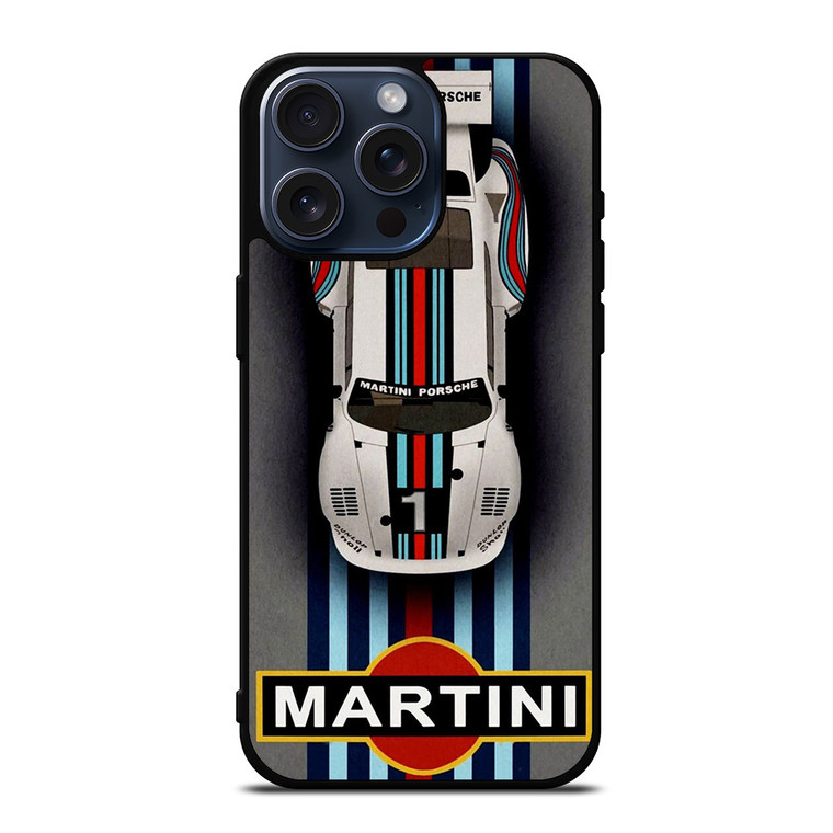 MARTINI PORSCHE 911 CAR iPhone 15 Pro Max Case Cover