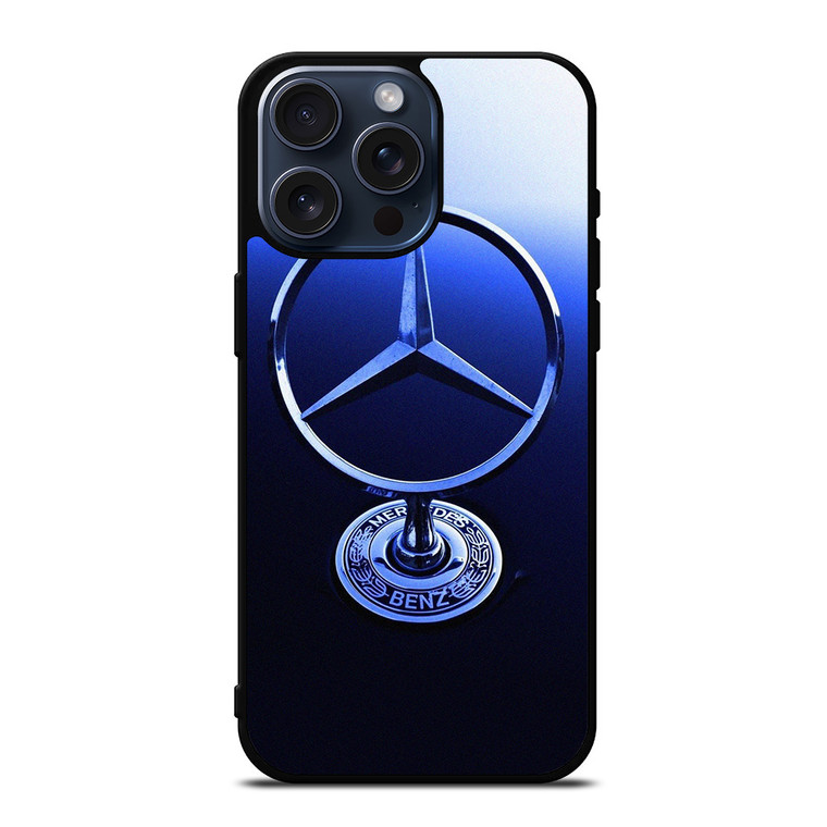 MERCEDES BENZ METAL EMBLEM iPhone 15 Pro Max Case Cover MERCEDES BENZ METAL EMBLEM iPhone 15 Pro Max Case Cover