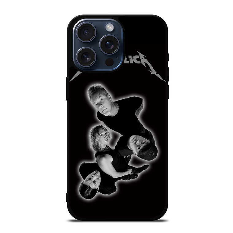METALLICA METAL BAND MEMBER iPhone 15 Pro Max Case Cover METALLICA METAL BAND MEMBER iPhone 15 Pro Max Case Cover