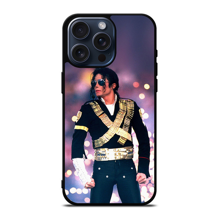 MICHAEL JACKSON KING OF POP CONCERT iPhone 15 Pro Max Case Cover