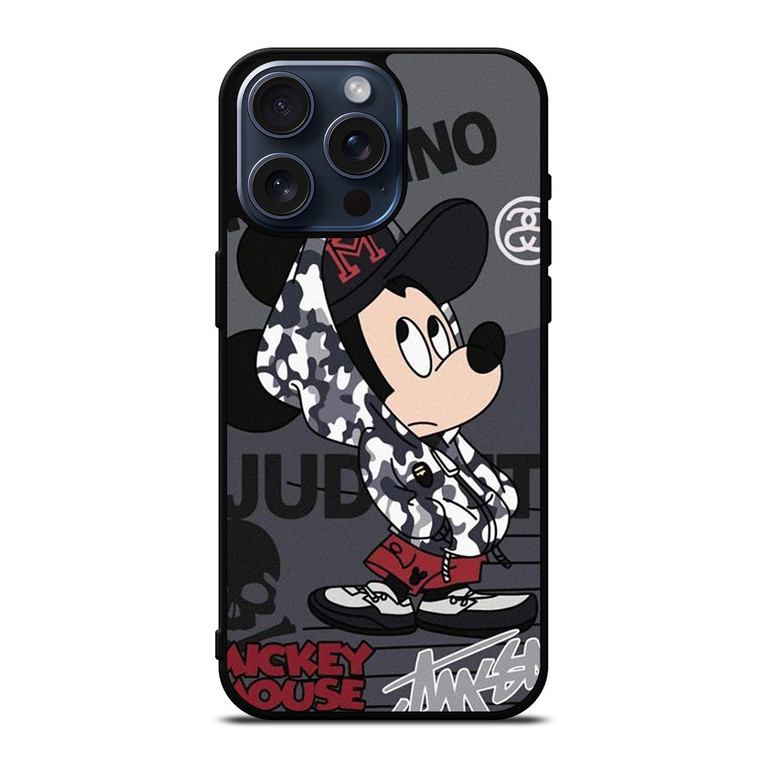 MICKEY MOUSE MOSCHINO iPhone 15 Pro Max Case Cover MICKEY MOUSE MOSCHINO iPhone 15 Pro Max Case Cover
