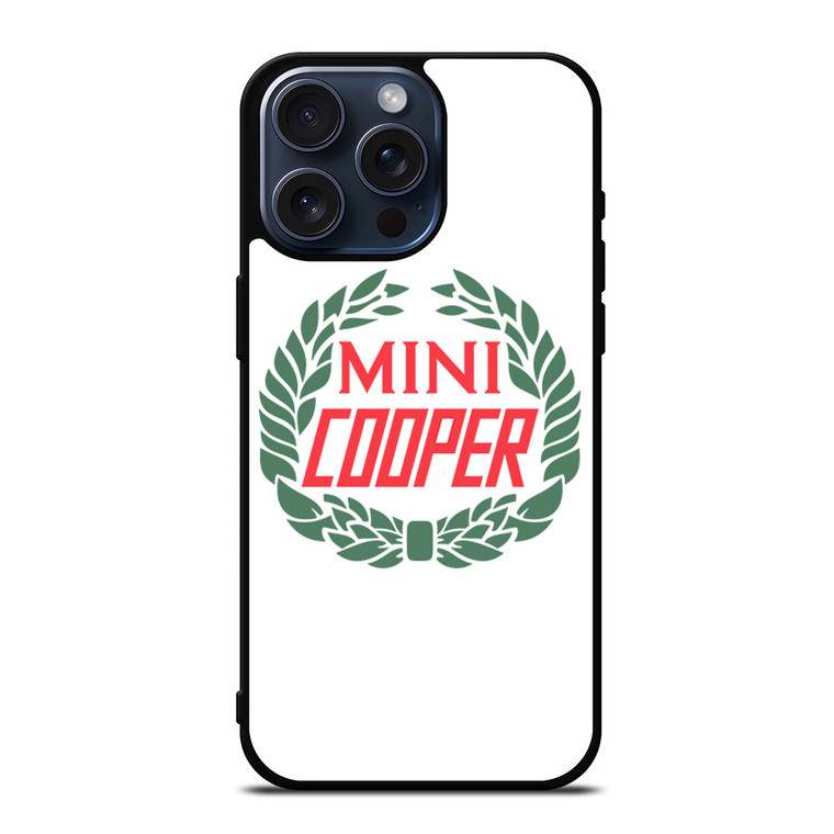 MINI COOPER CLASSIC LOGO iPhone 15 Pro Max Case Cover MINI COOPER CLASSIC LOGO iPhone 15 Pro Max Case Cover