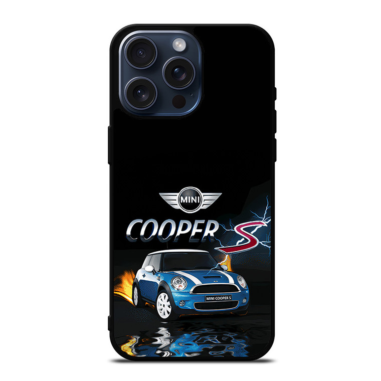 MINI COOPER S CAR EMBLEM iPhone 15 Pro Max Case Cover