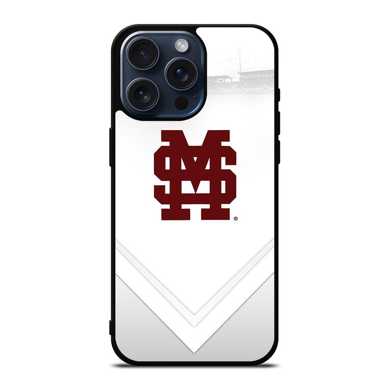 MISSISSIPPI STATE FOOTBALL LOGO iPhone 15 Pro Max Case Cover MISSISSIPPI STATE FOOTBALL LOGO iPhone 15 Pro Max Case Cover