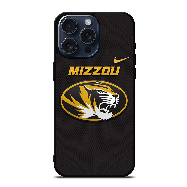 MIZZOU TIGERS NIKE iPhone 15 Pro Max Case Cover