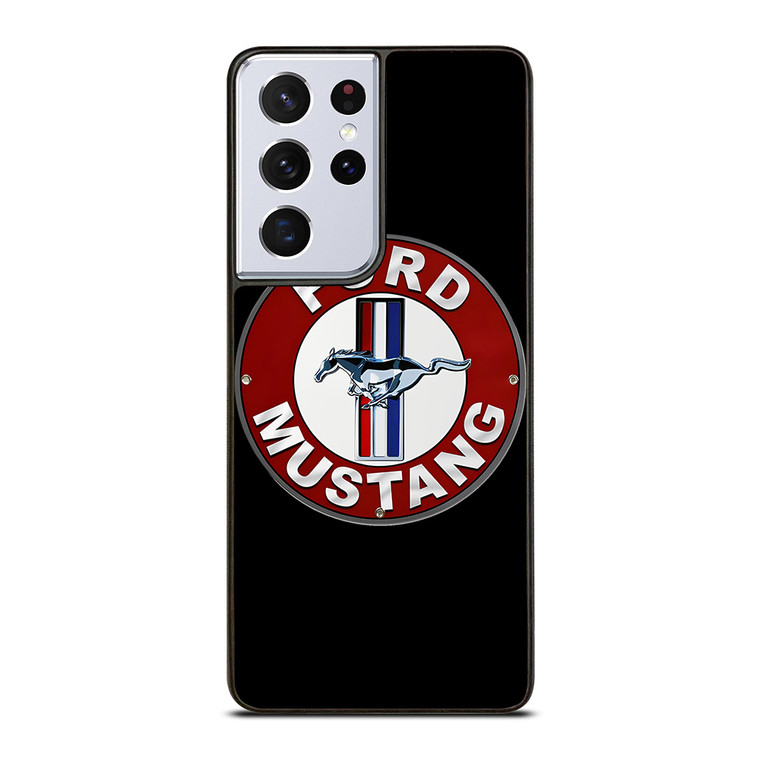 FORD MUSTANG RETRO BADGE  Samsung Galaxy S21 Ultra Case Cover