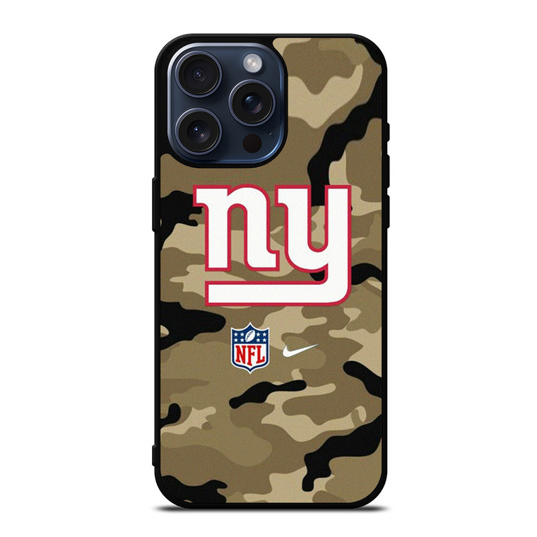 NEW YORK GIANTS NFL NIKE CAMO iPhone 15 Pro Max Case Cover NEW YORK GIANTS NFL NIKE CAMO iPhone 15 Pro Max Case Cover