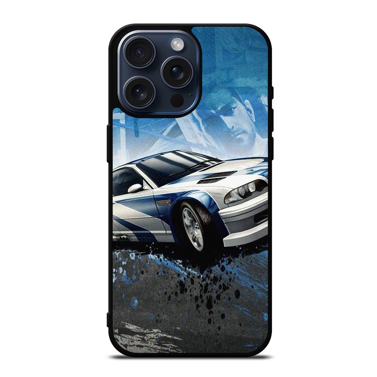 NFS MOST WANTED RAZOR BME CAR iPhone 15 Pro Max Case Cover