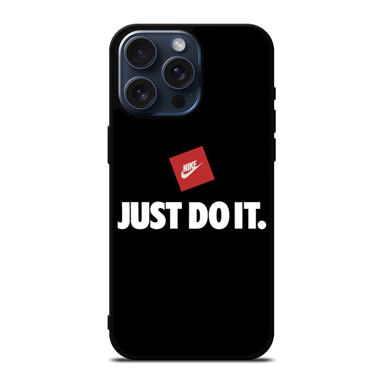 NIKE JUST DO IT TAG iPhone 15 Pro Max Case Cover