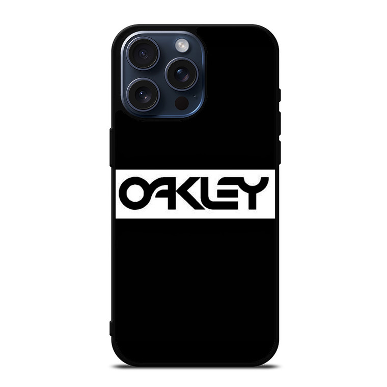 OAKLEY STRIPE LOGO iPhone 15 Pro Max Case Cover