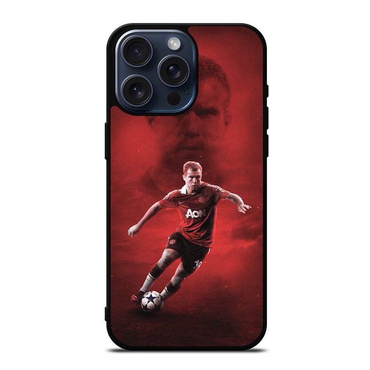 PAUL SCHOLES MANCHESTER UNITED iPhone 15 Pro Max Case Cover