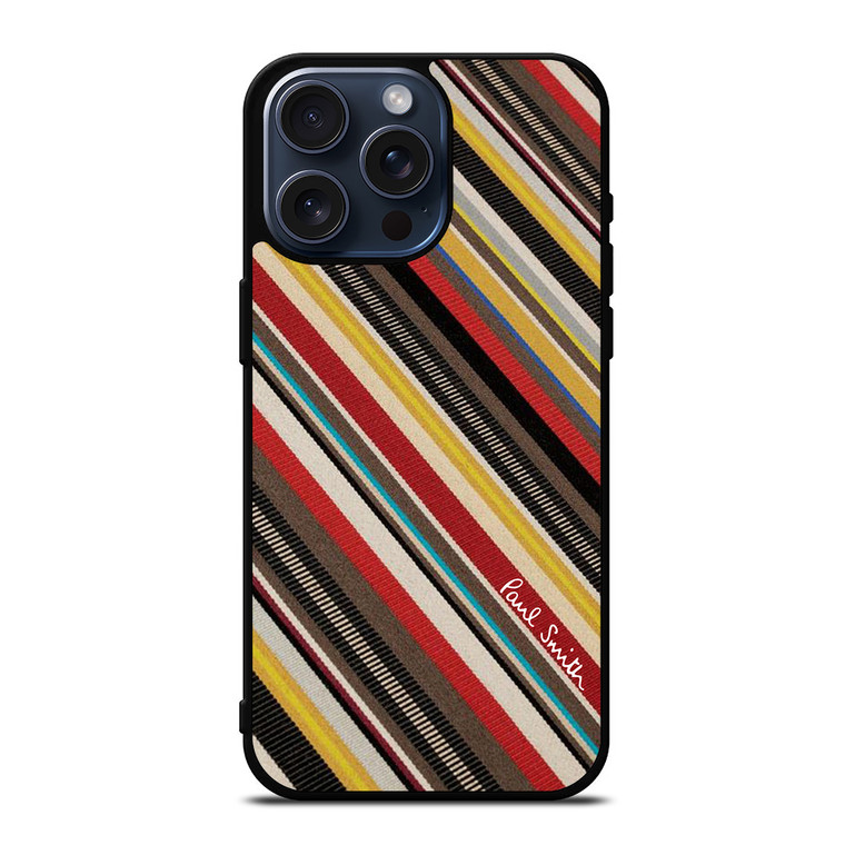 PAUL SMITH DIAGONAL STRIPE iPhone 15 Pro Max Case Cover